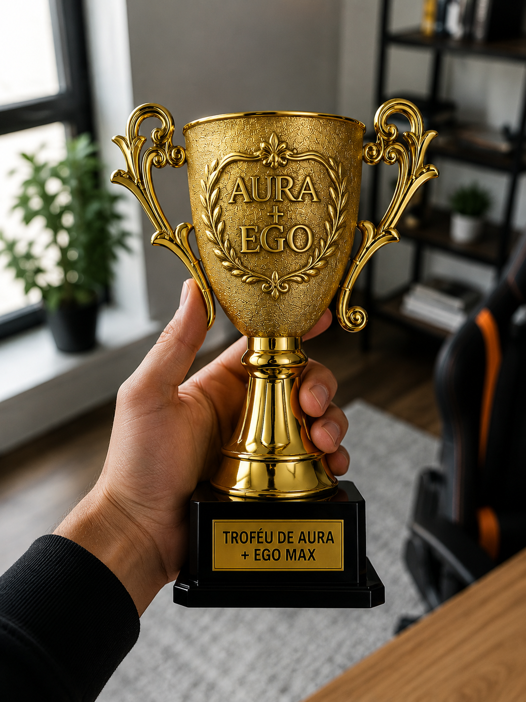 Troféu Aura + Ego Max — vista 1